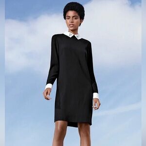 Victoria Beckham for Target Bunny Collared Shift Dress Small S